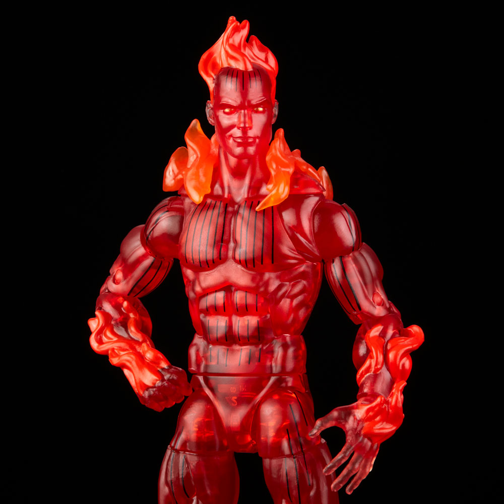 Fantastic Four Marvel Legends Retro Action Figure Human Torch 15 cm - MangaShop.ro