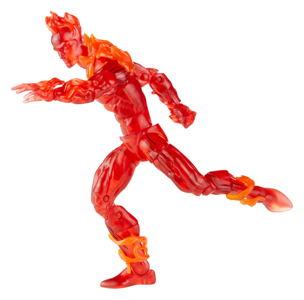 Fantastic Four Marvel Legends Retro Action Figure Human Torch 15 cm - MangaShop.ro