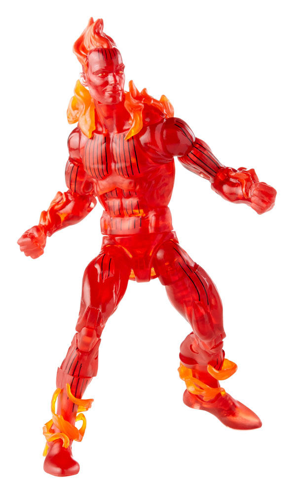 Fantastic Four Marvel Legends Retro Action Figure Human Torch 15 cm - MangaShop.ro