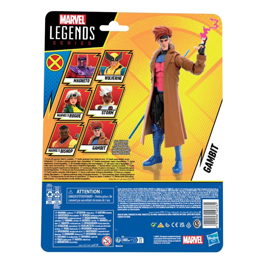 X-Men '97 Marvel Legends Action Figure Gambit 15 cm - MangaShop.ro