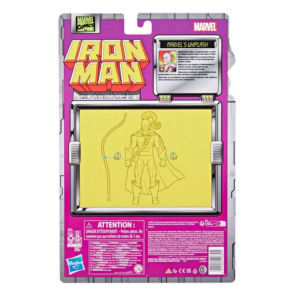Iron Man Marvel Legends Action Figure Marvel's Whiplash 15 cm - MangaShop.ro