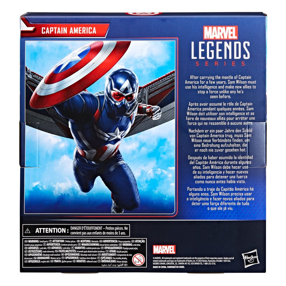 Captain America: Brave New World Marvel Legends Action Figure Captain America 15 cm - MangaShop.ro