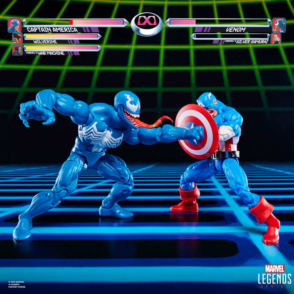 Marvel Legends Gamerverse Action Figure 2-Pack Captain America vs. Venom 15 cm - MangaShop.ro