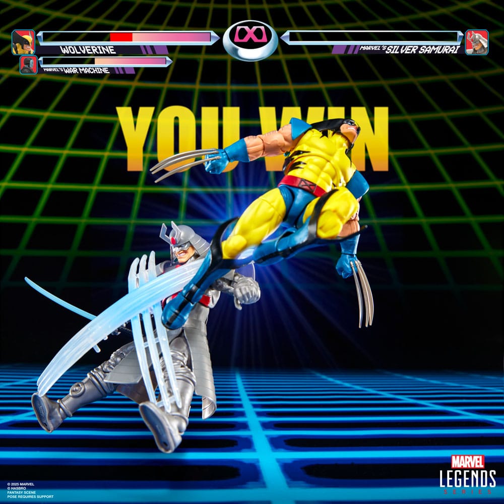 Marvel Legends Gamerverse Action Figure 2-Pack Wolverine vs. Silver Samurai 15 cm - MangaShop.ro