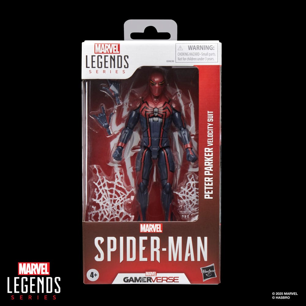 Spider-Man Marvel Legends Gamerverse Action Figure Peter Parker Velocity Suit 15 cm - MangaShop.ro