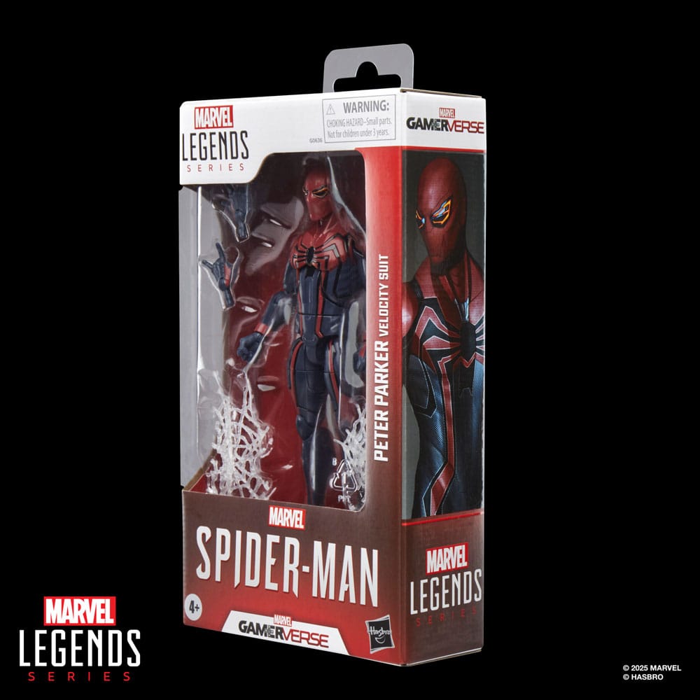 Spider-Man Marvel Legends Gamerverse Action Figure Peter Parker Velocity Suit 15 cm - MangaShop.ro