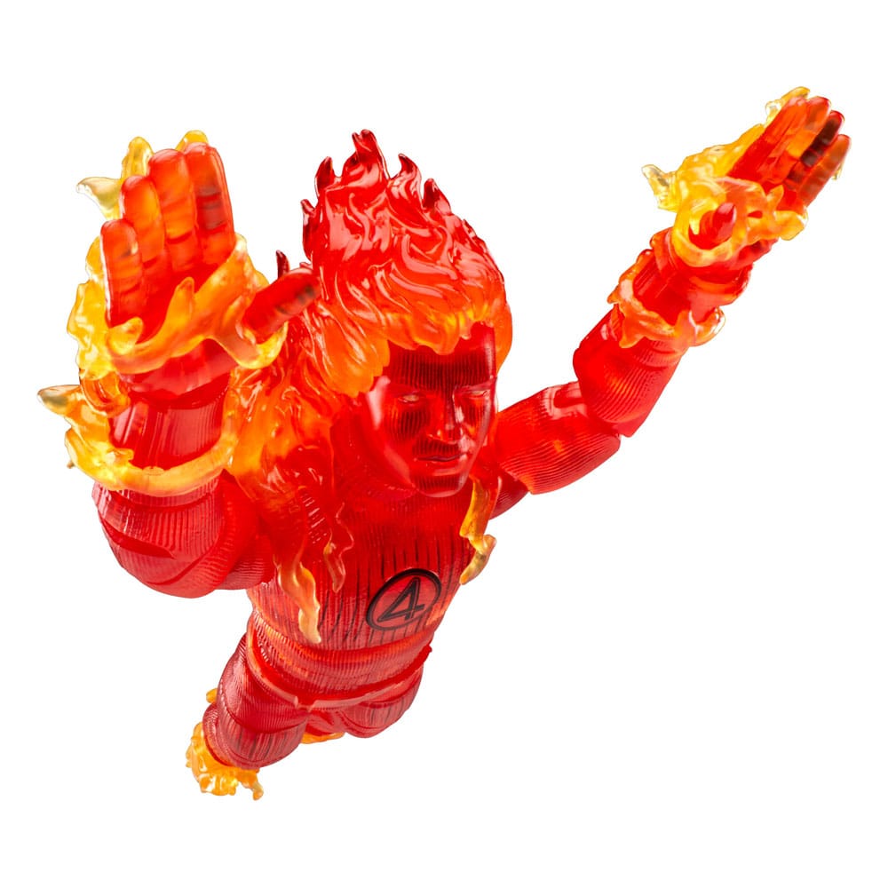 The Fantastic Four: First Steps Marvel Legends Action Figure Human Torch 15 cm - MangaShop.ro
