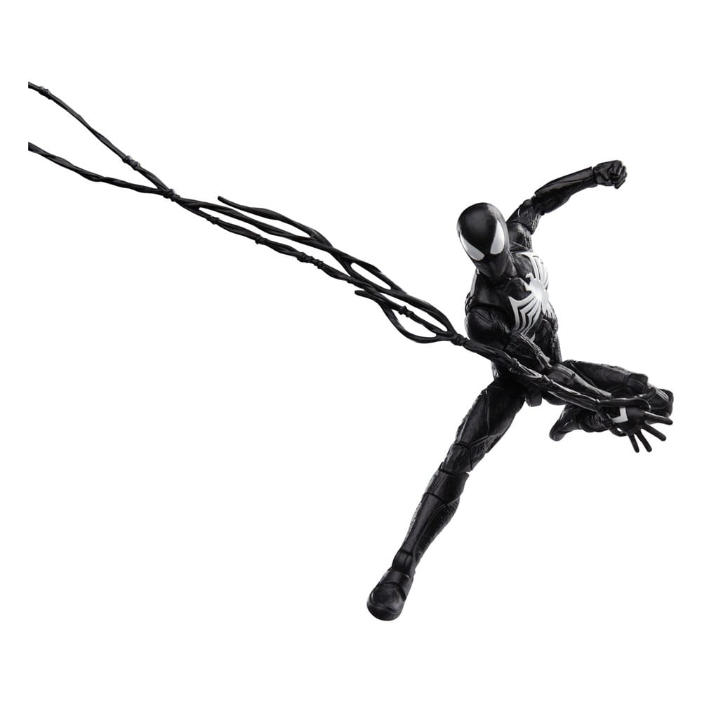 Spider-Man 2 Marvel Legends Gamerverse Action Figure Peter Parker (Black Suit) 15 cm - MangaShop.ro