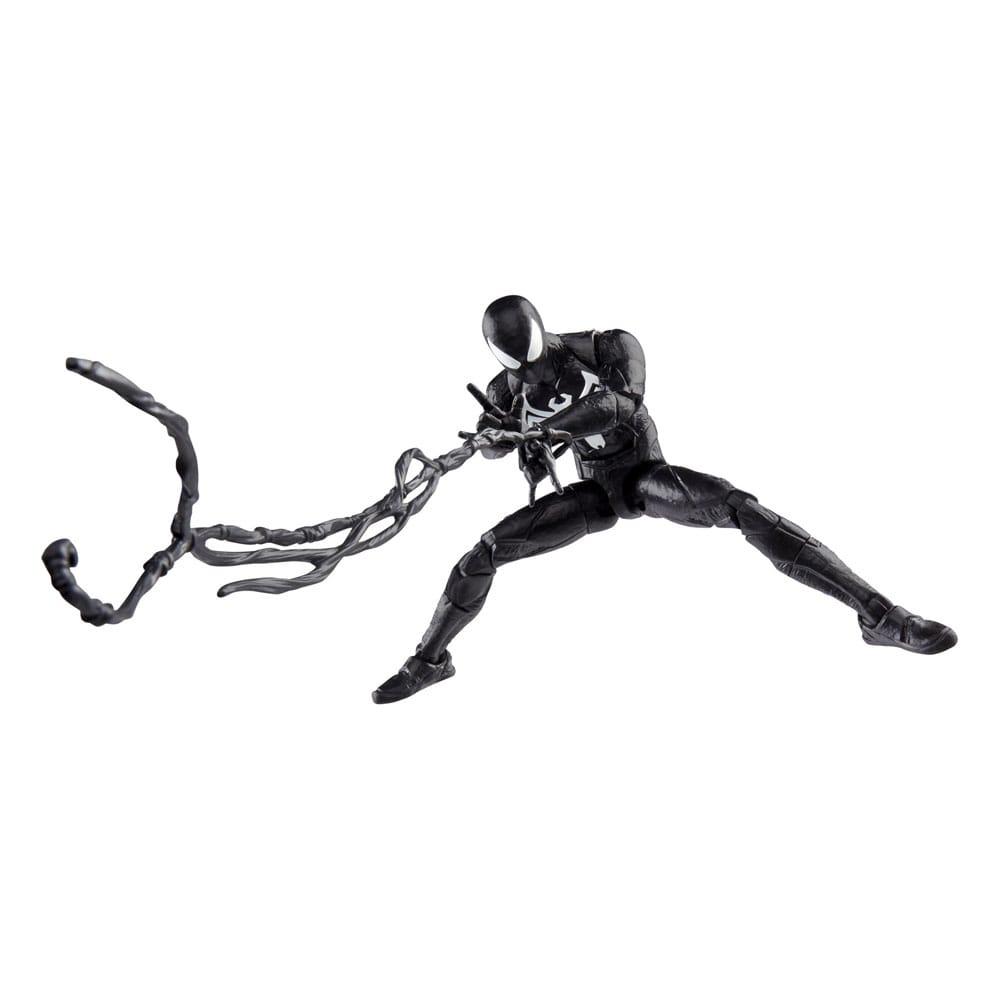 Spider-Man 2 Marvel Legends Gamerverse Action Figure Peter Parker (Black Suit) 15 cm - MangaShop.ro