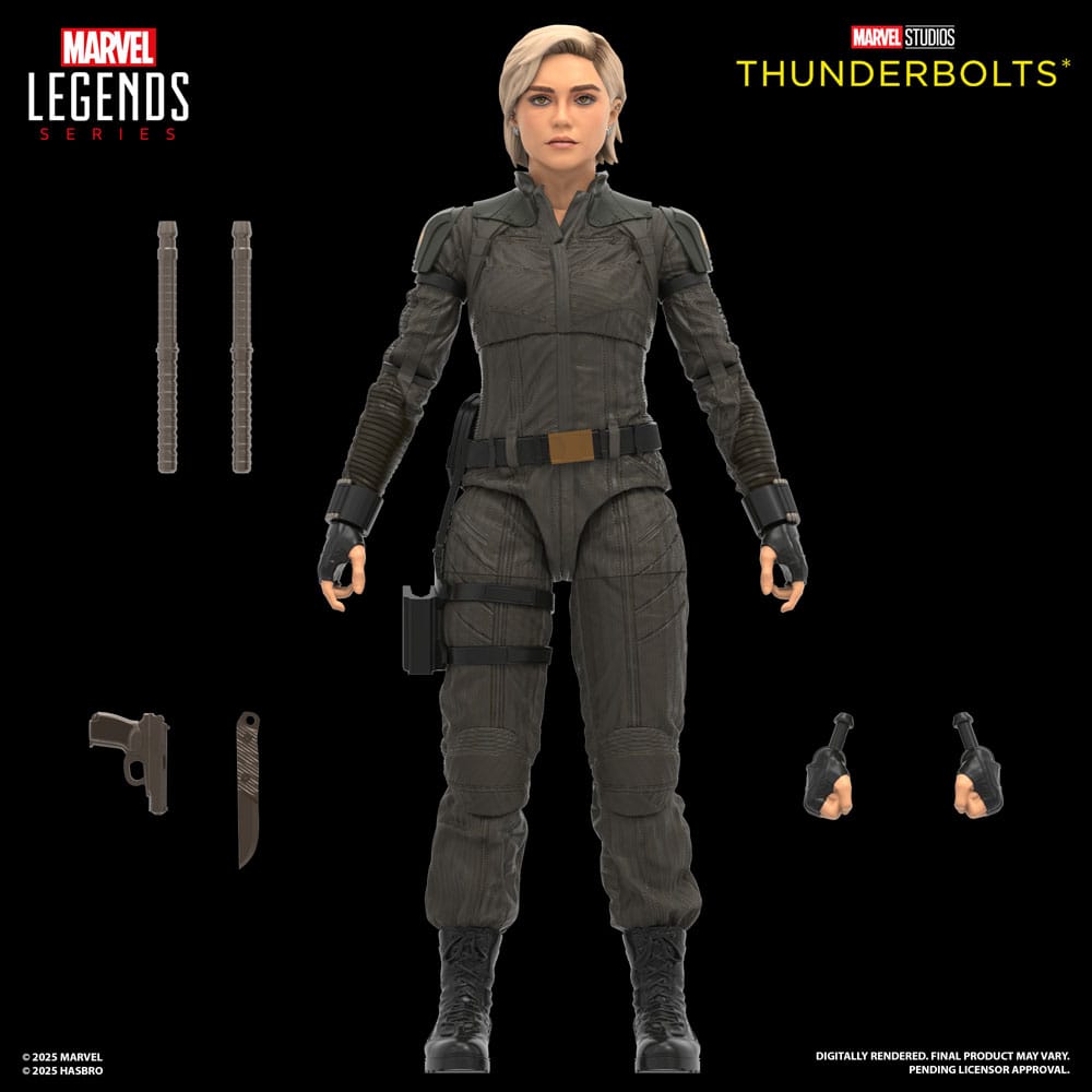 Thunderbolts Marvel Legends Action Figure 2-Pack Yelena Belova & Red Guardian 15 cm - MangaShop.ro