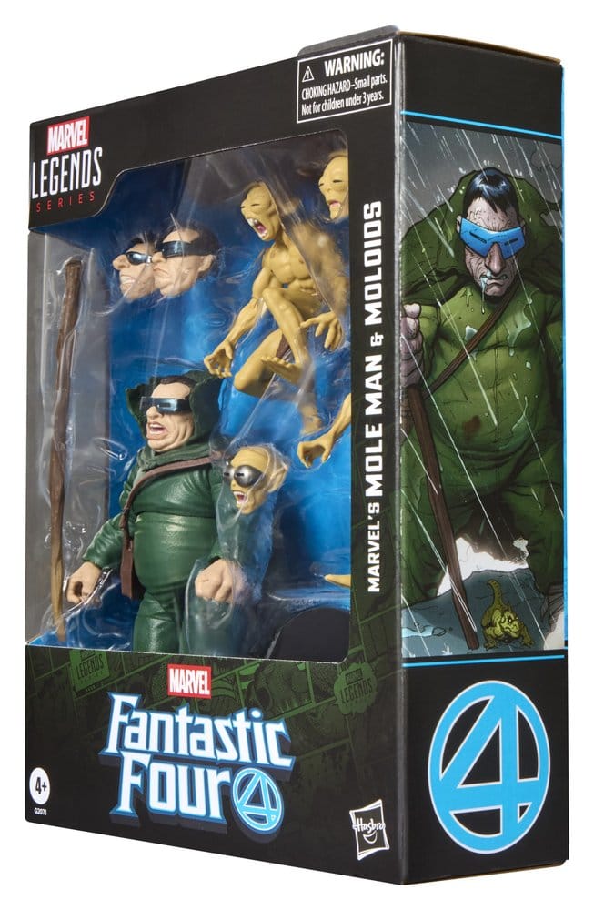 Fantastic Four Marvel Legends Action Figure 3-Pack Marvel's Mole Man & Moloids 15 cm - MangaShop.ro