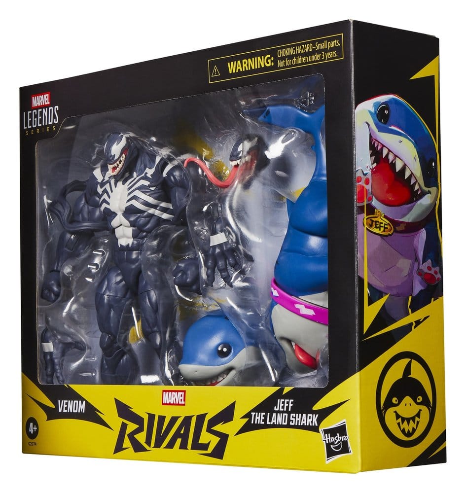 Marvel Rivals Marvel Legends Action Figure 2-Pack Venom & Jeff the Land Shark 15 cm - MangaShop.ro