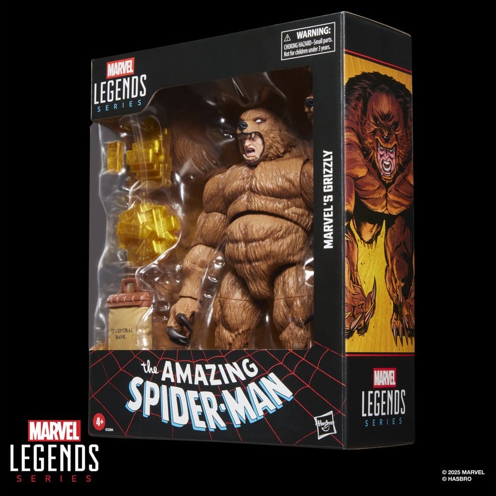 The Amazing Spider-Man Marvel Legends Action Figure Marvel's Grizzly 15 cm - MangaShop.ro