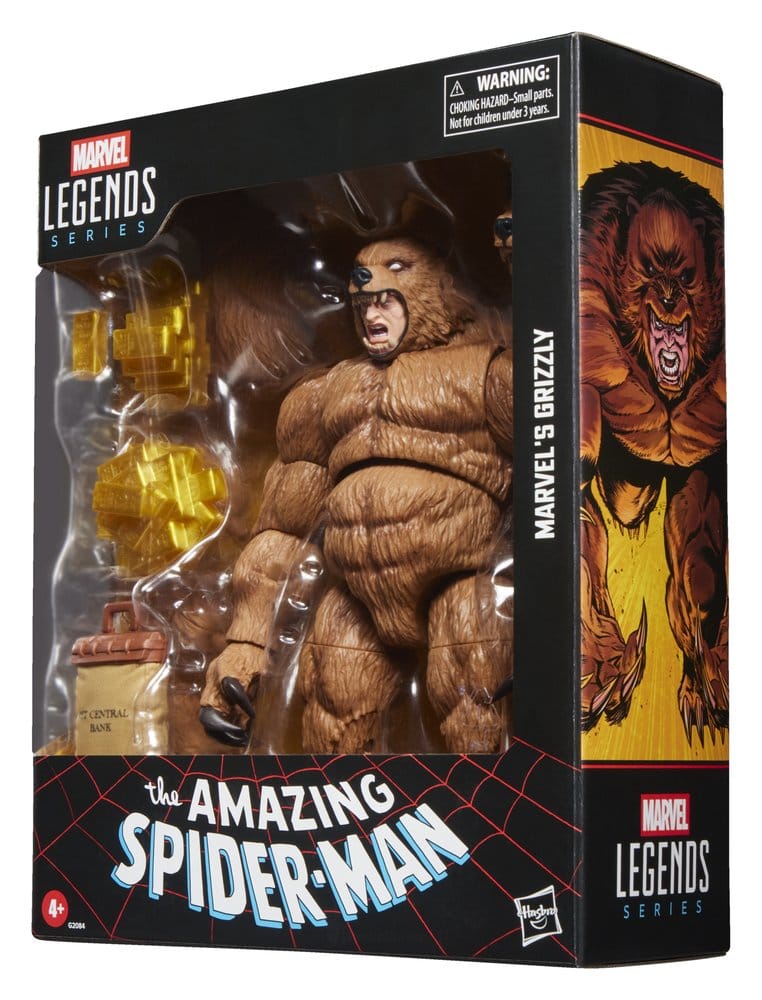 The Amazing Spider-Man Marvel Legends Action Figure Marvel's Grizzly 15 cm - MangaShop.ro