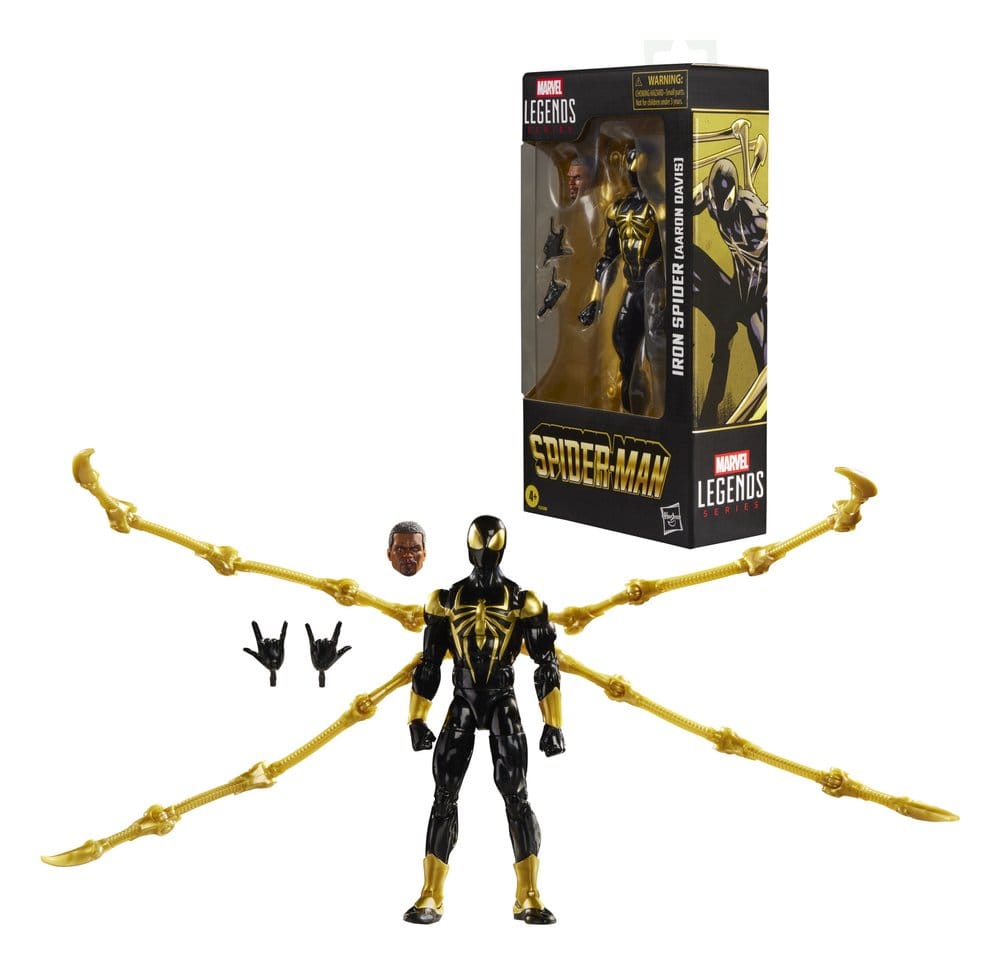 Spider-Man Marvel Legends Action Figure Iron Spider (Aaron Davis) 15 cm - MangaShop.ro