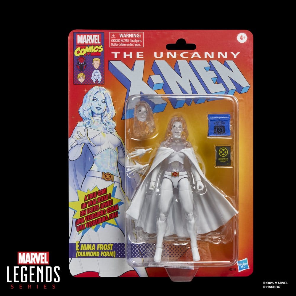 The Uncanny X-Men Marvel Legends Action Figure Emma Frost (Diamond Form) 15 cm - MangaShop.ro