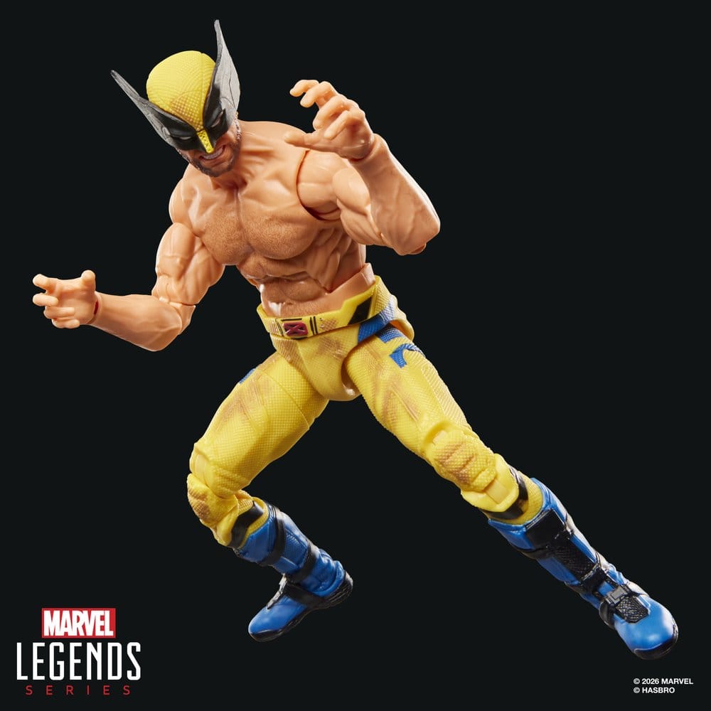 Deadpool & Wolverine Marvel Legends Action Figure Wolverine Shirtless 15 cm - MangaShop.ro