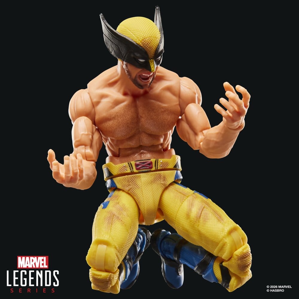 Deadpool & Wolverine Marvel Legends Action Figure Wolverine Shirtless 15 cm - MangaShop.ro