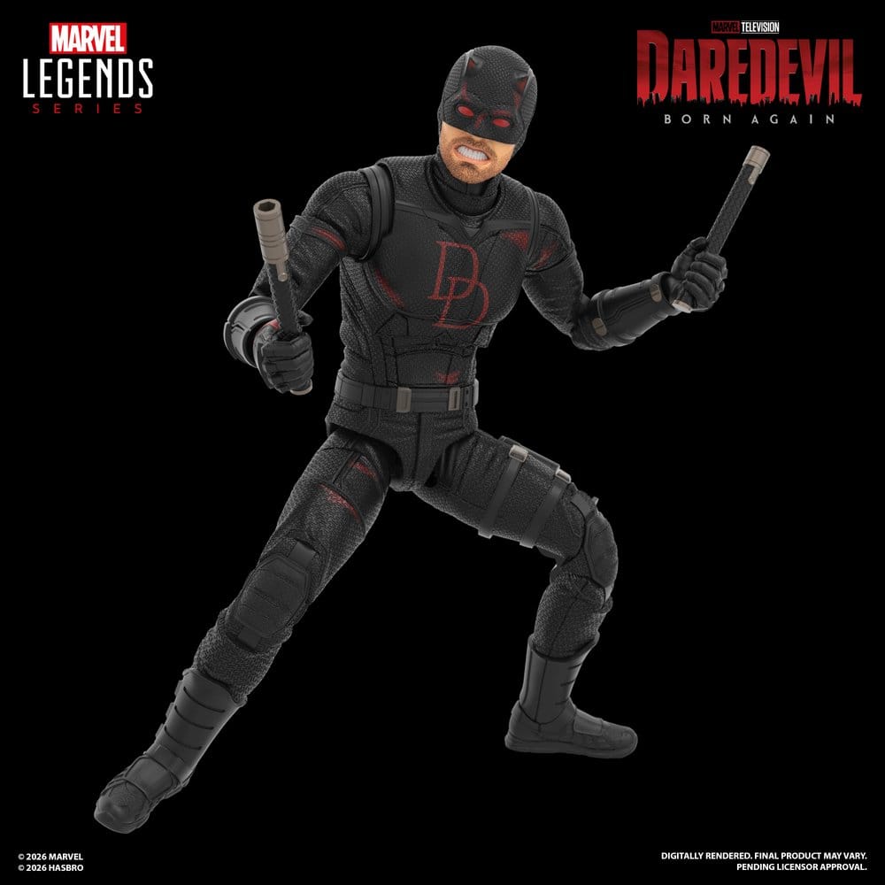Daredevil: Born Again Marvel Legends Action Figure 2-Pack Daredevil & Jessica Jones 15 cm - MangaShop.ro