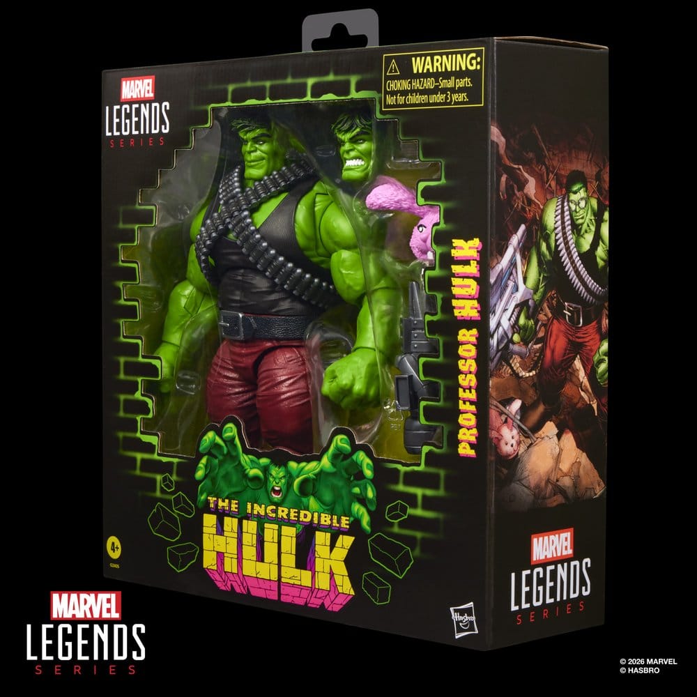 The Incredible Hulk Marvel Legends Action Figure Professor Hulk 15 cm - MangaShop.ro