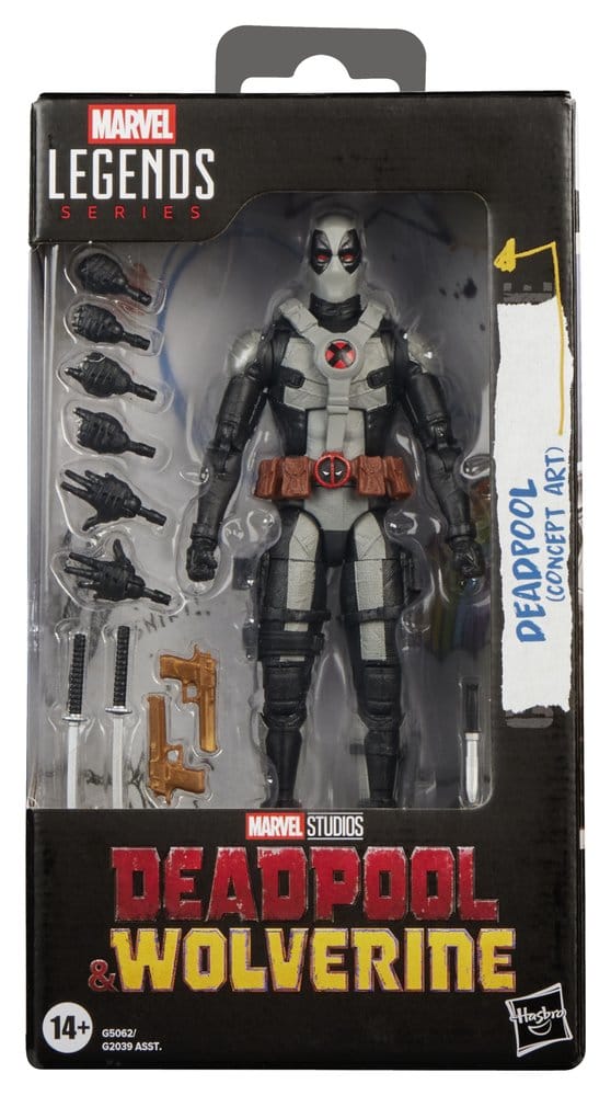 Deadpool & Wolverine Marvel Legends Action Figure Deadpool (Concept Art) 15 cm - MangaShop.ro