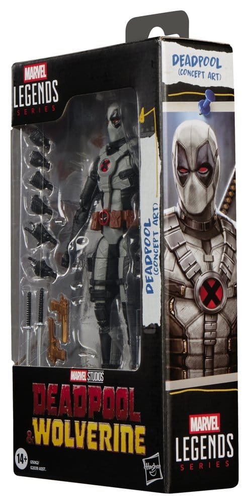 Deadpool & Wolverine Marvel Legends Action Figure Deadpool (Concept Art) 15 cm - MangaShop.ro