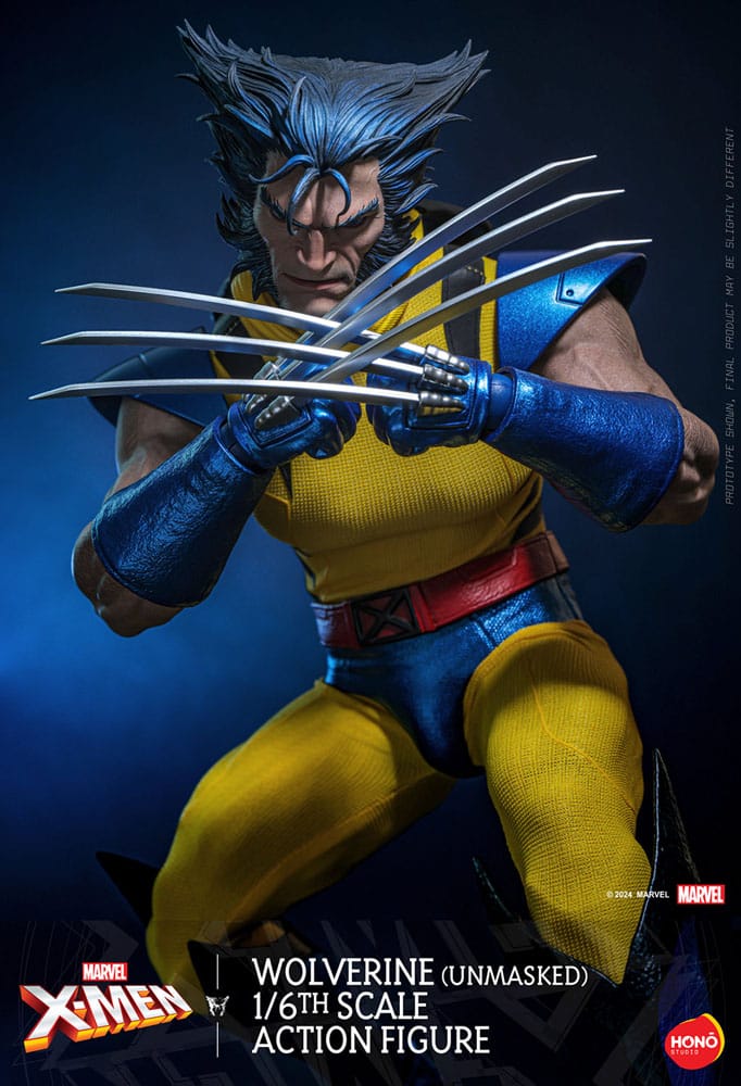 Marvel X-Men Action Figure 1/6 Wolverine (Unmasked) 28 cm - MangaShop.ro
