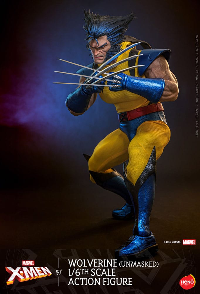 Marvel X-Men Action Figure 1/6 Wolverine (Unmasked) 28 cm - MangaShop.ro