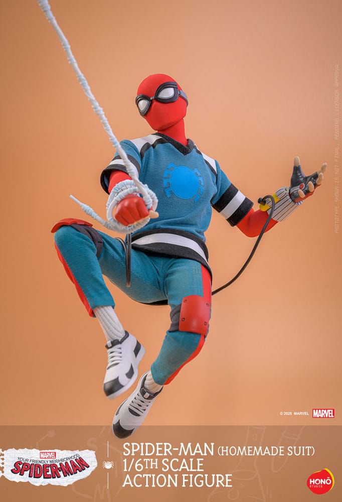 Your Friendly Neighborhood Spider-Man Action Figure 1/6 Spider-Man (Homemade Suit) 29 cm - MangaShop.ro