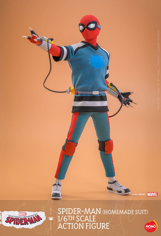 Your Friendly Neighborhood Spider-Man Action Figure 1/6 Spider-Man (Homemade Suit) 29 cm - MangaShop.ro