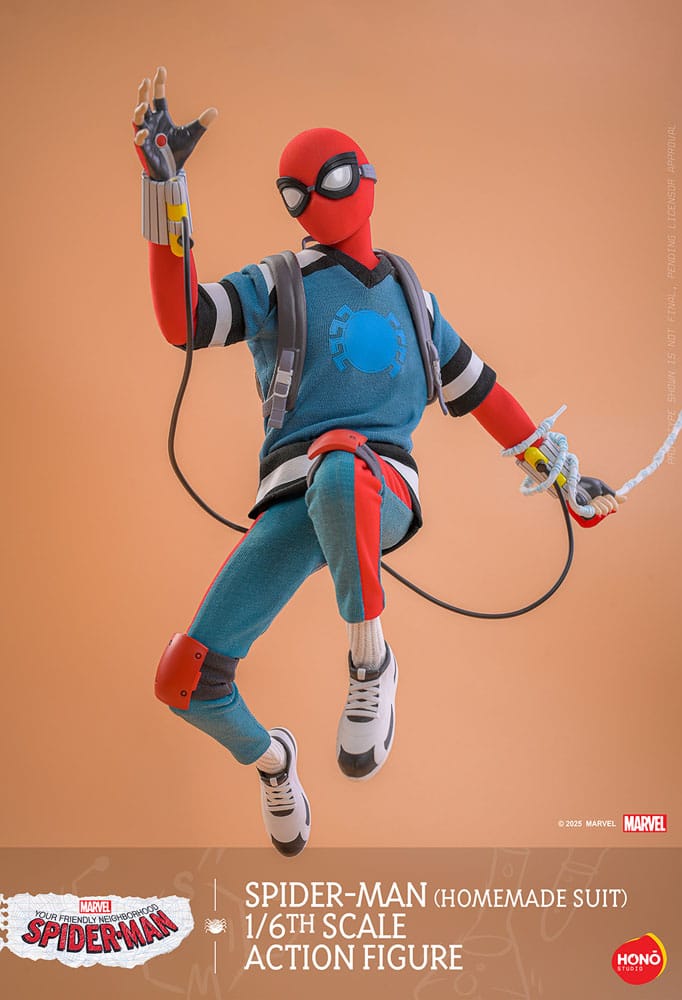 Your Friendly Neighborhood Spider-Man Action Figure 1/6 Spider-Man (Homemade Suit) 29 cm - MangaShop.ro