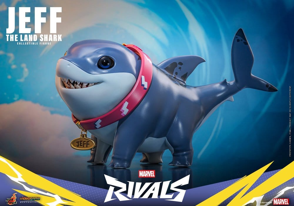 Marvel Rivals Videogame Masterpiece Series Action Figure Jeff the Land Shark 11 cm - MangaShop.ro