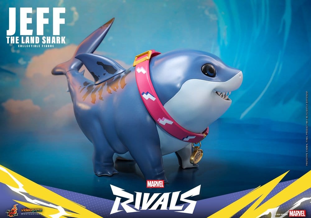 Marvel Rivals Videogame Masterpiece Series Action Figure Jeff the Land Shark 11 cm - MangaShop.ro