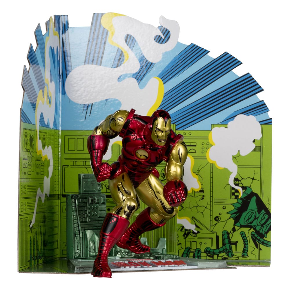 Marvel PVC Statue 1/10 Iron Man (The Invincible Iron Man #126) 11 cm - MangaShop.ro