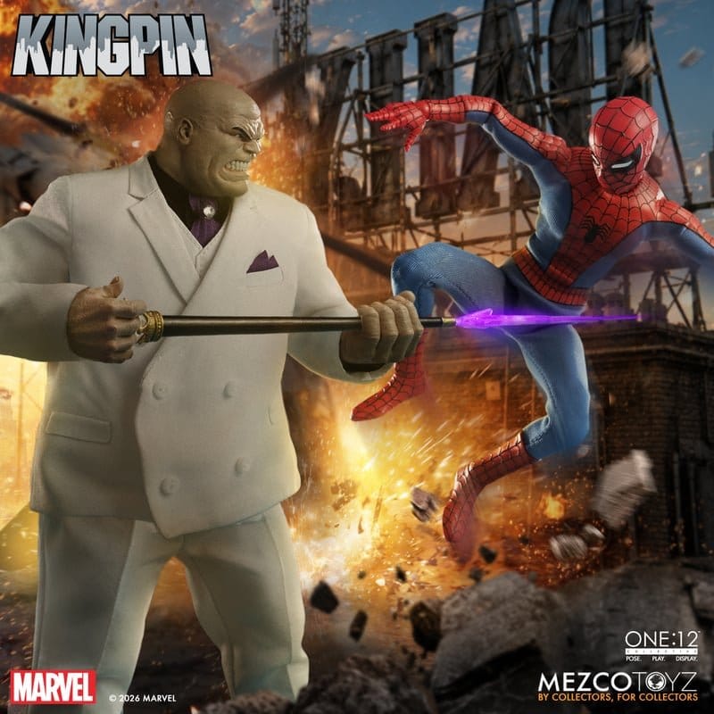 Marvel Comics One:12 Collective Action Figure 1/12 Kingpin 18 cm - MangaShop.ro