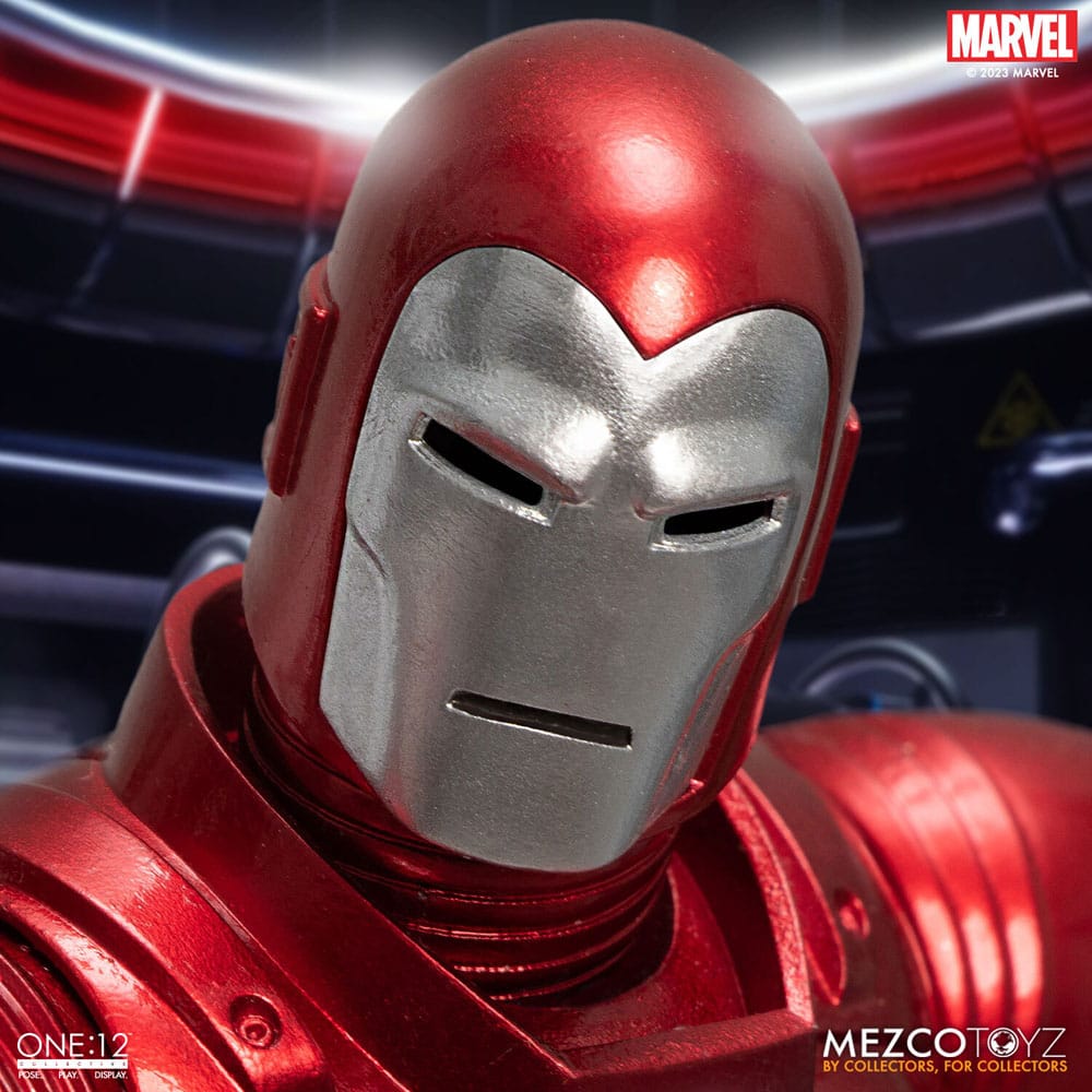 Marvel Action Figure 1/12 Iron Man (Silver Centurion Edition) 16 cm - MangaShop.ro