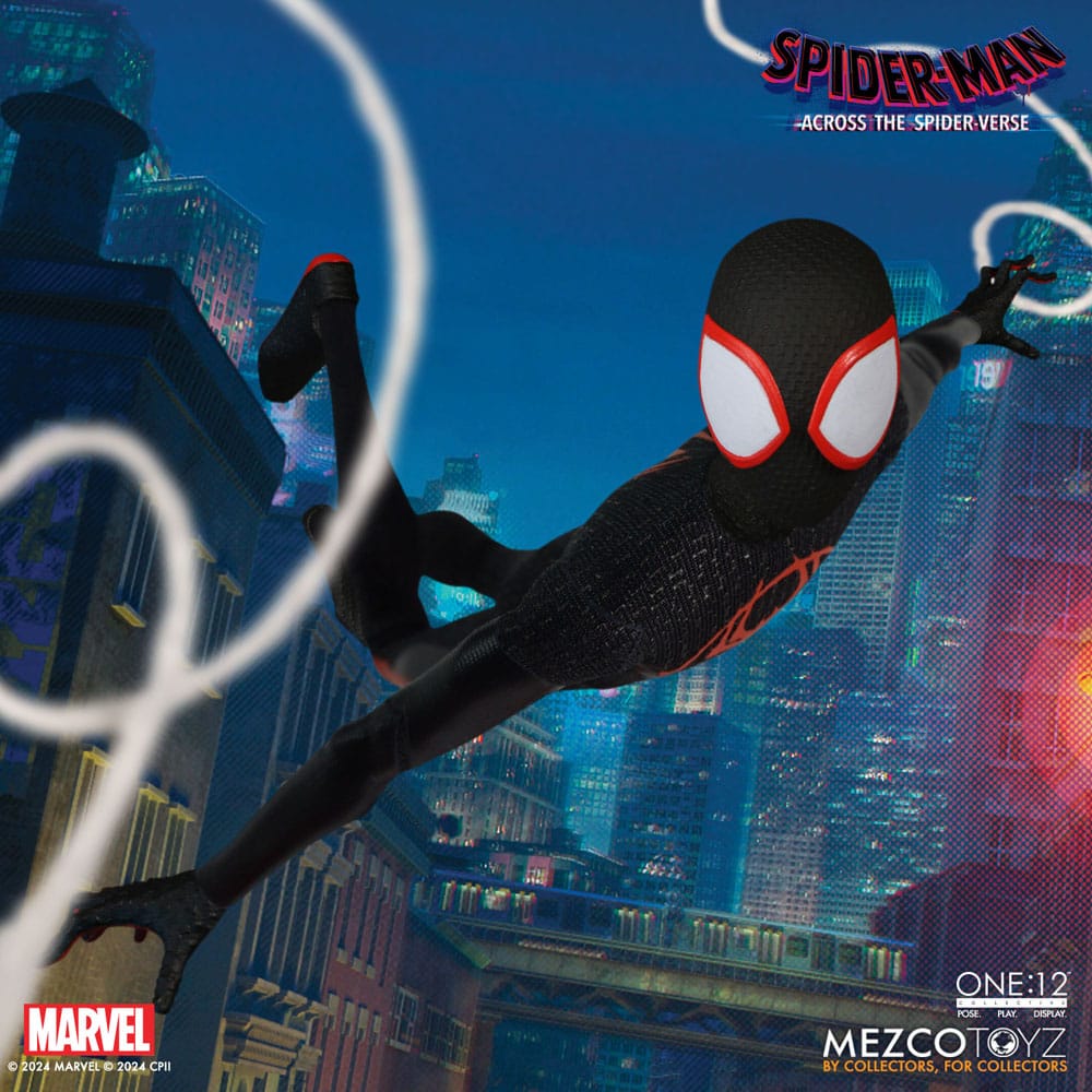 Spider-Man Action Figure 1/12 Miles Morales 17 cm - MangaShop.ro