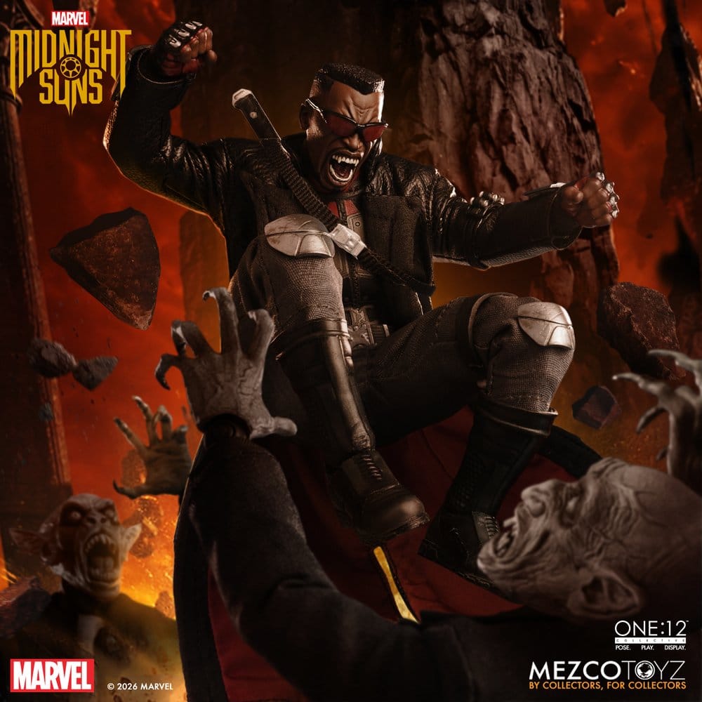 Marvel Comics One:12 Collective Action Figure 1/12 Blade 17 cm - MangaShop.ro