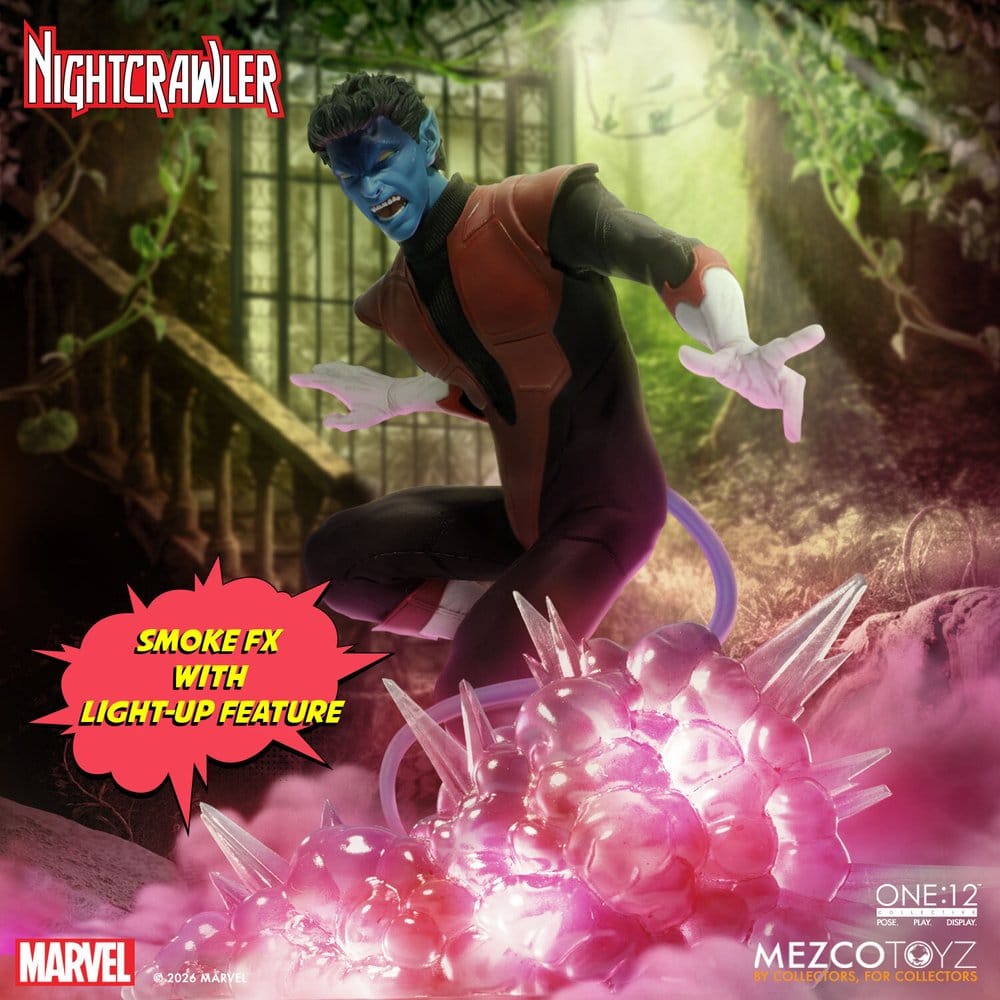 Marvel X-Men One:12 Collective Action Figure 1/12 Nightcrawler 16 cm - MangaShop.ro