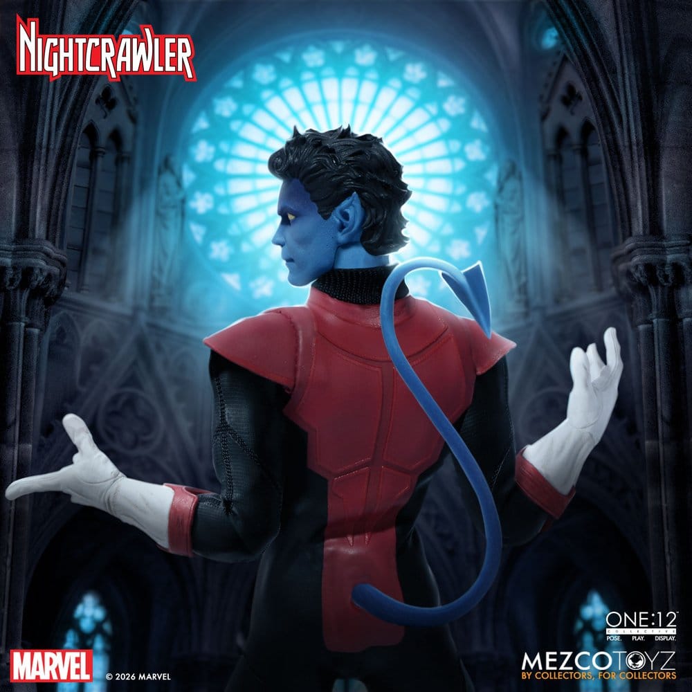 Marvel X-Men One:12 Collective Action Figure 1/12 Nightcrawler 16 cm - MangaShop.ro