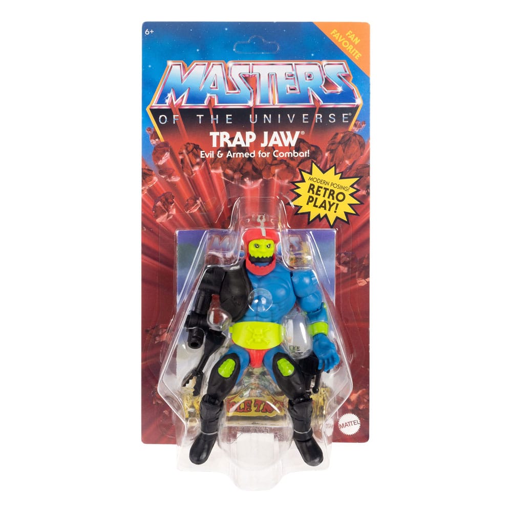 Masters of the Universe Origins Action Figure Trap Jaw v2 14 cm - MangaShop.ro