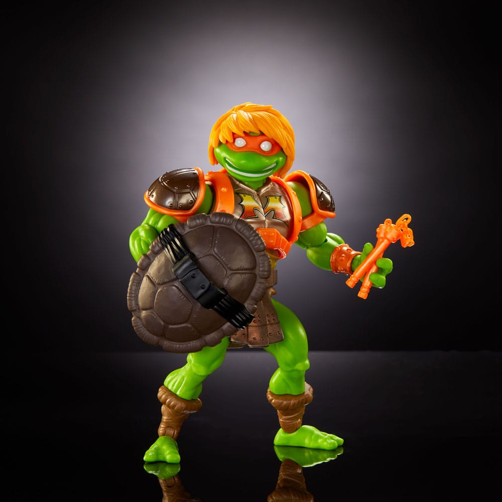 MOTU x TMNT: Turtles of Grayskull Action Figure Michelangelo 14 cm - MangaShop.ro