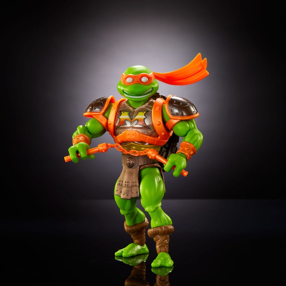 MOTU x TMNT: Turtles of Grayskull Action Figure Michelangelo 14 cm - MangaShop.ro