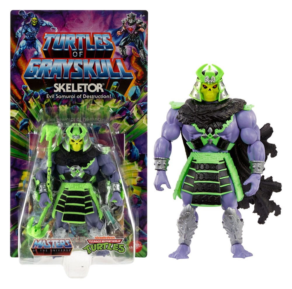 MOTU x TMNT: Turtles of Grayskull Action Figure Skeletor 14 cm - MangaShop.ro