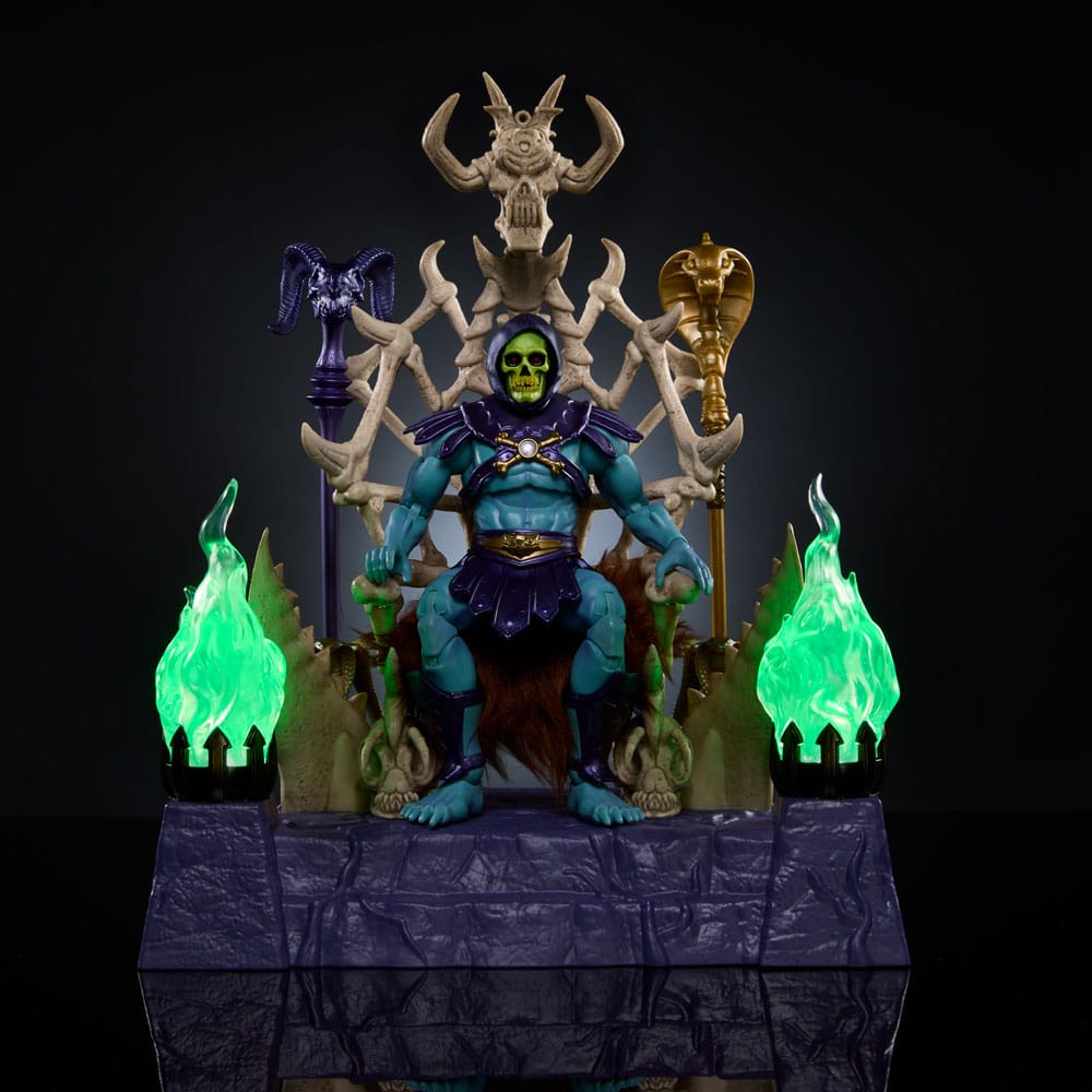 Masters of the Universe: New Eternia Masterverse Action Figure Skeletor & Throne 18 cm - MangaShop.ro