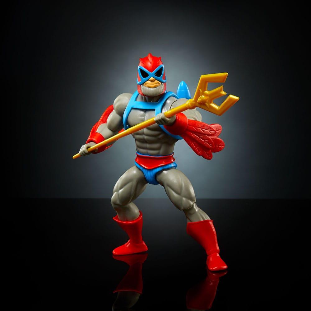 Masters of the Universe Origins Action Figure Cartoon Collection: Stratos 14 cm - MangaShop.ro