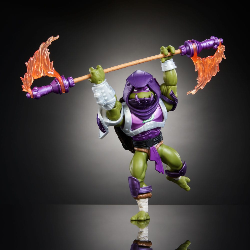 MOTU x TMNT: Turtles of Grayskull Action Figure Donatello 14 cm - MangaShop.ro