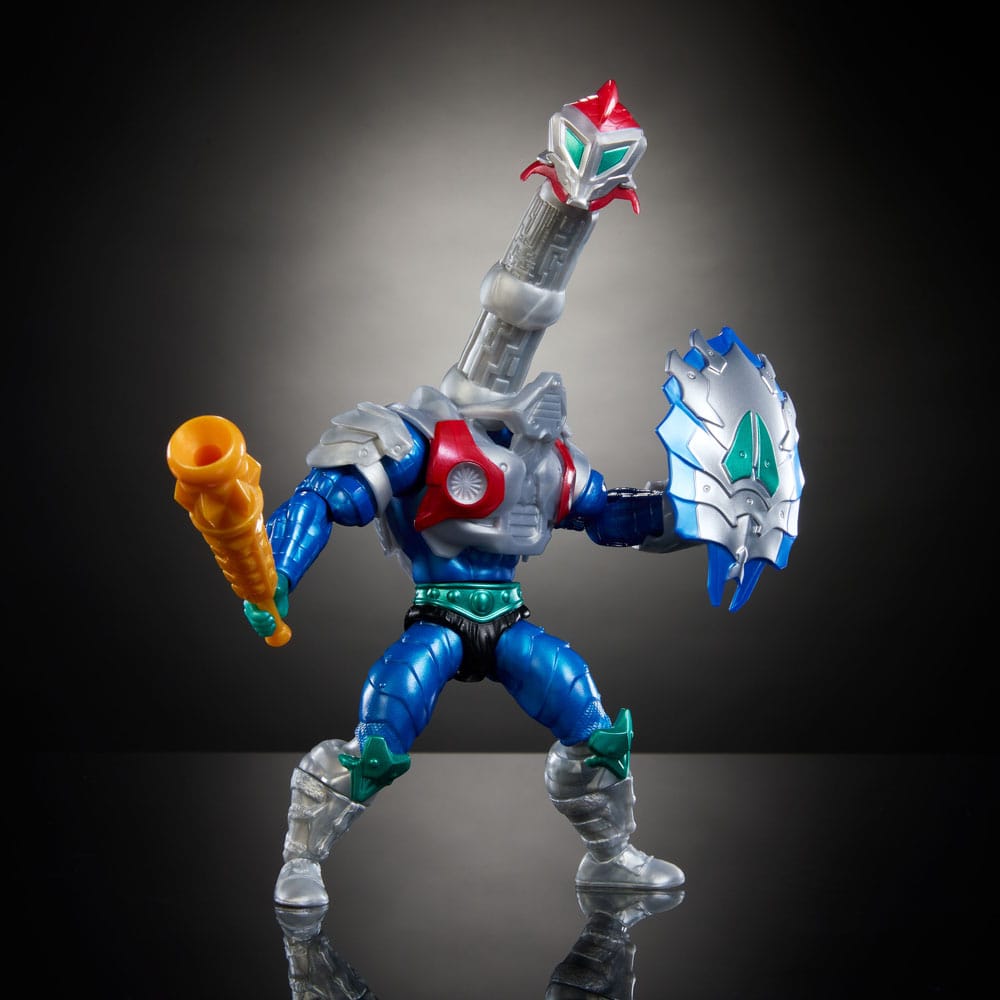 MOTU x TMNT: Turtles of Grayskull Action Figure Mekaneck 14 cm - MangaShop.ro