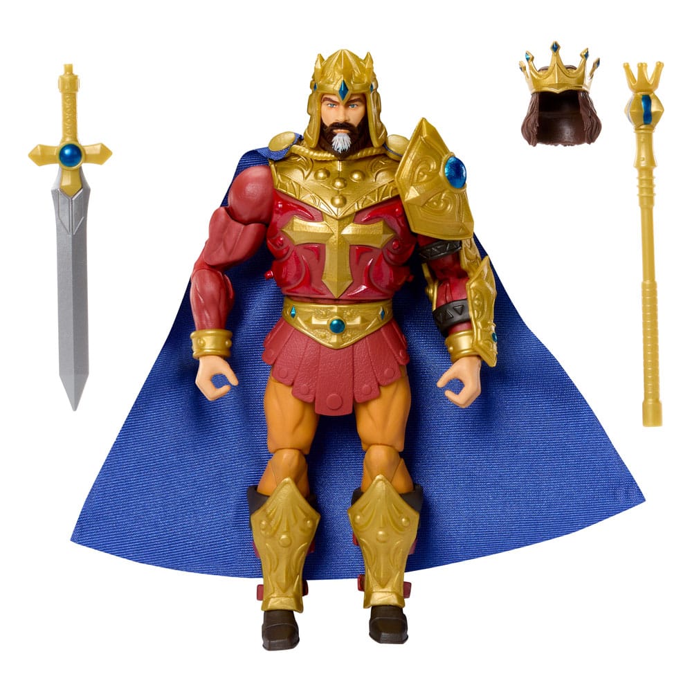 Masters of the Universe: New Eternia Masterverse Action Figure King Randor 18 cm - MangaShop.ro