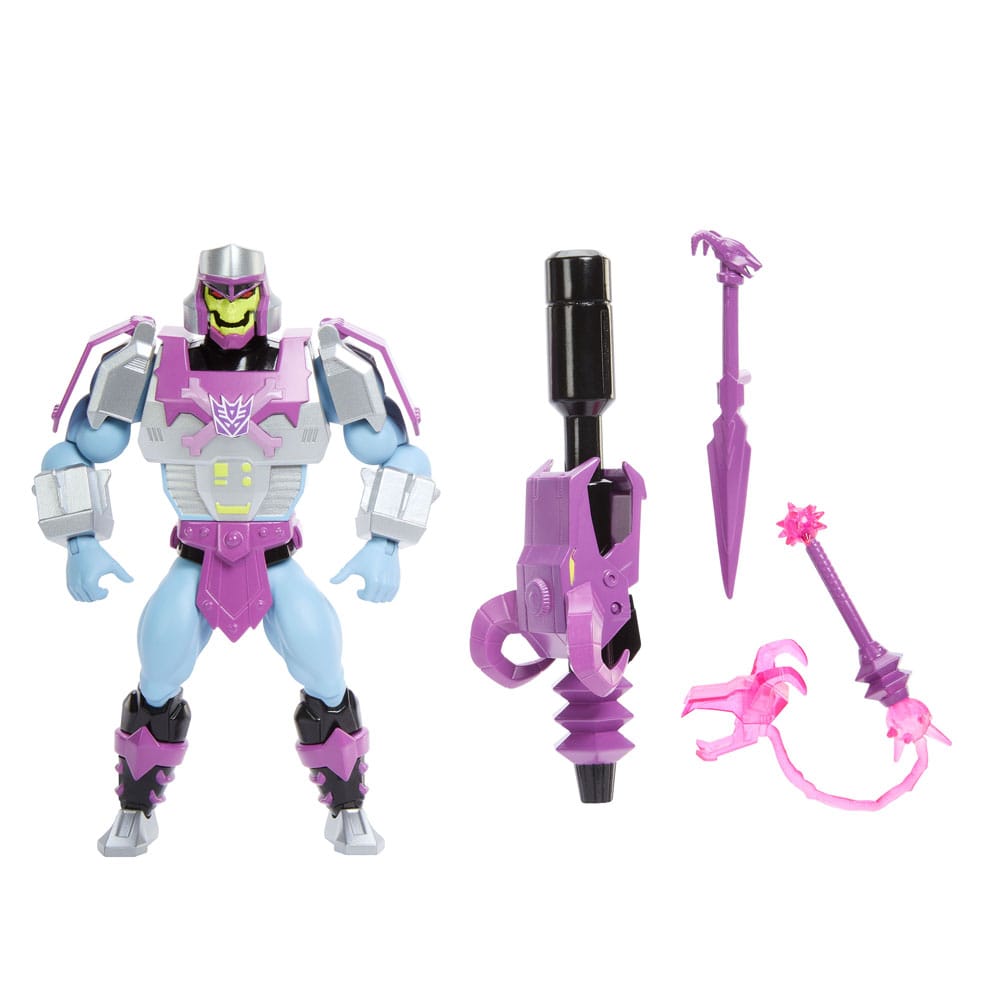 Masters of the Universe x Transformers Action Figure Megatron Armor Skeletor heo European Exclusive 14 cm - MangaShop.ro